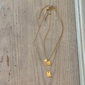 Madewell Layered Necklace Set